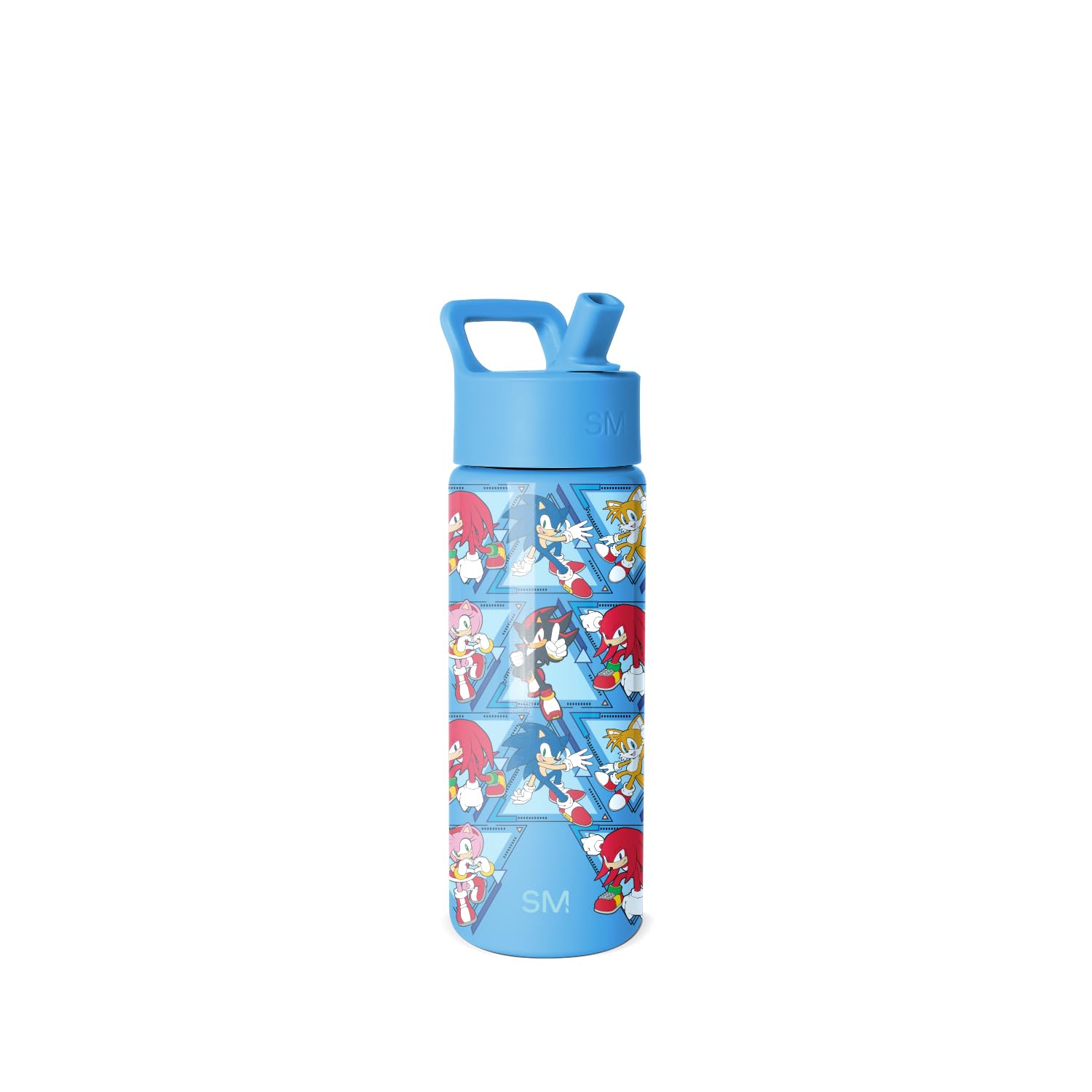 Simple Modern Sonic front view showing character design and cup benefit