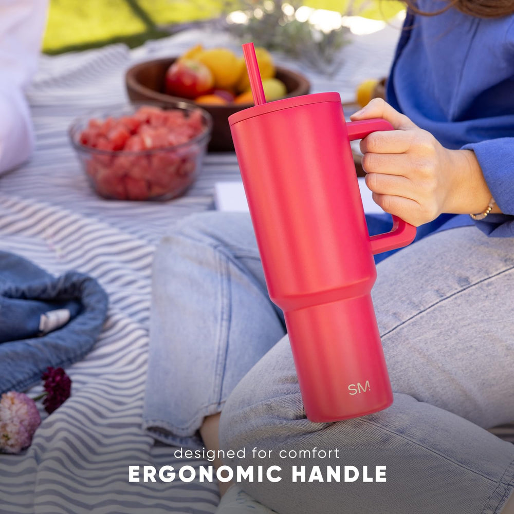 Simple Modern Trek in outdoor picnic setting showing durable finish and lifestyle use