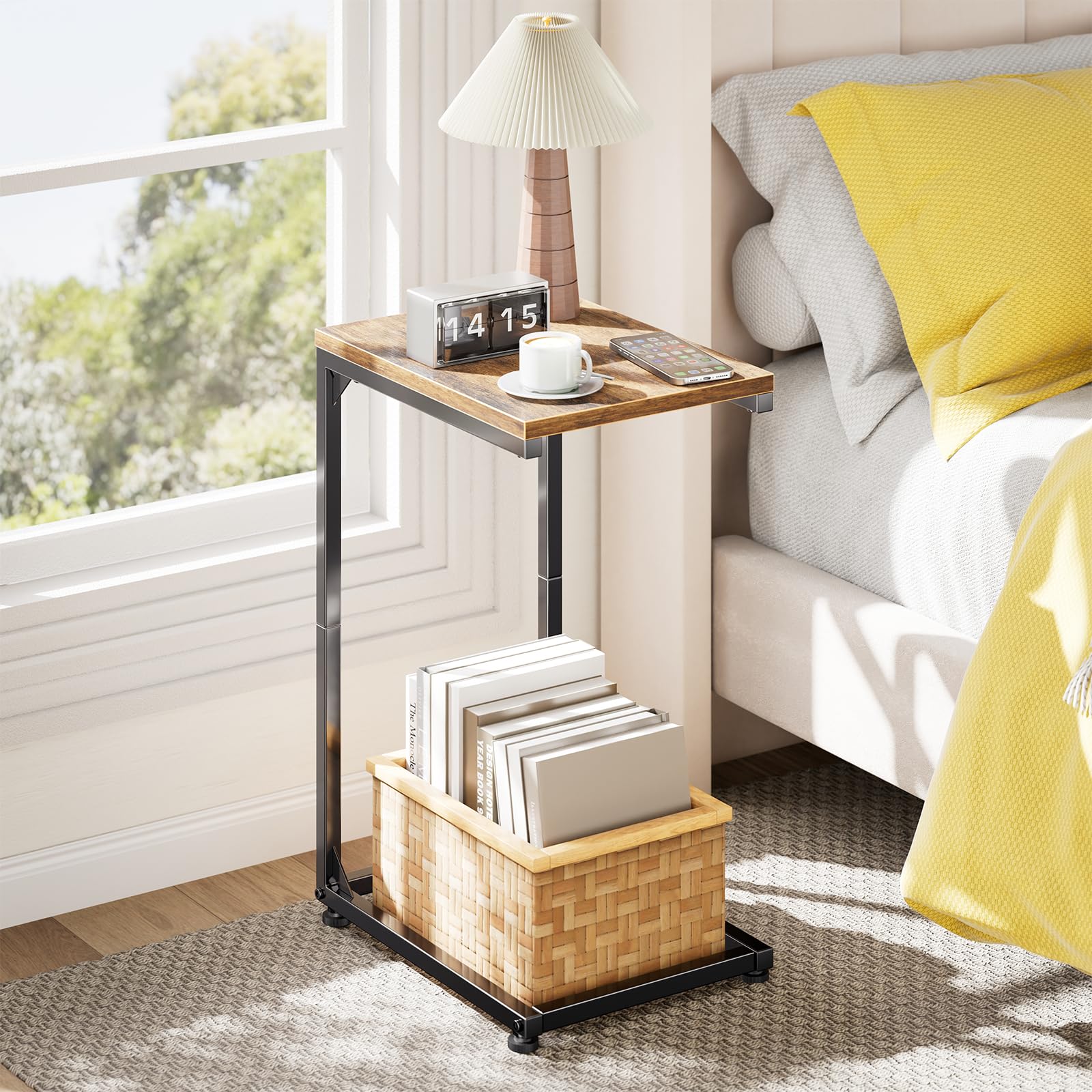 Simple Trending adjustable feet closeup showing leveling and floor protection