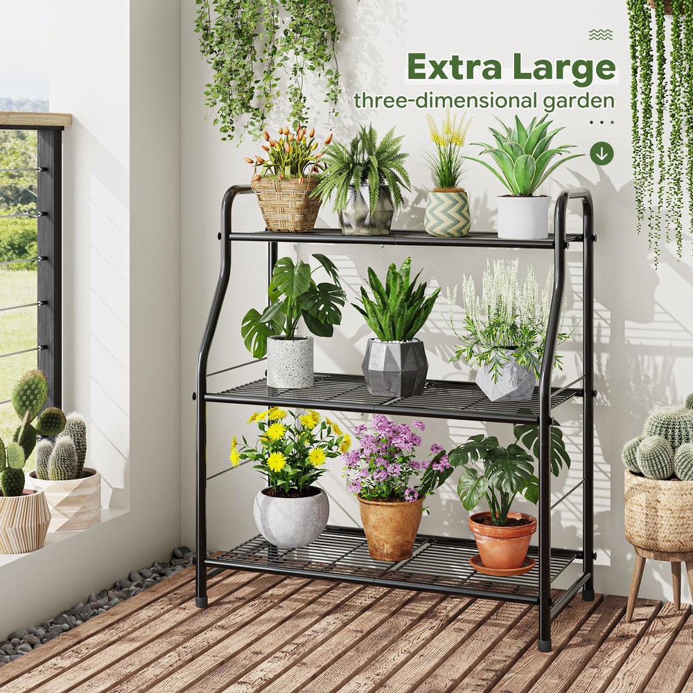 Simple Trending plant stand in living room illustrating decorative display benefit