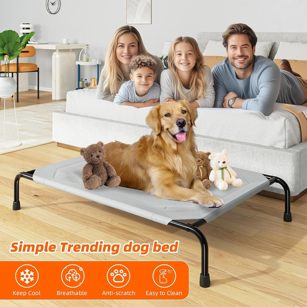 Simple Trending close-up of sturdy 1-inch tubing frame highlighting durable construction