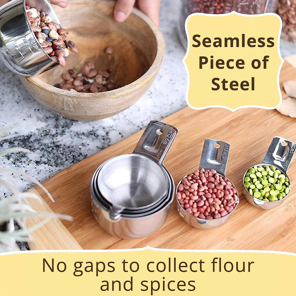 Simply Gourmet spoon in a spice jar demonstrating reach and mess-free measuring