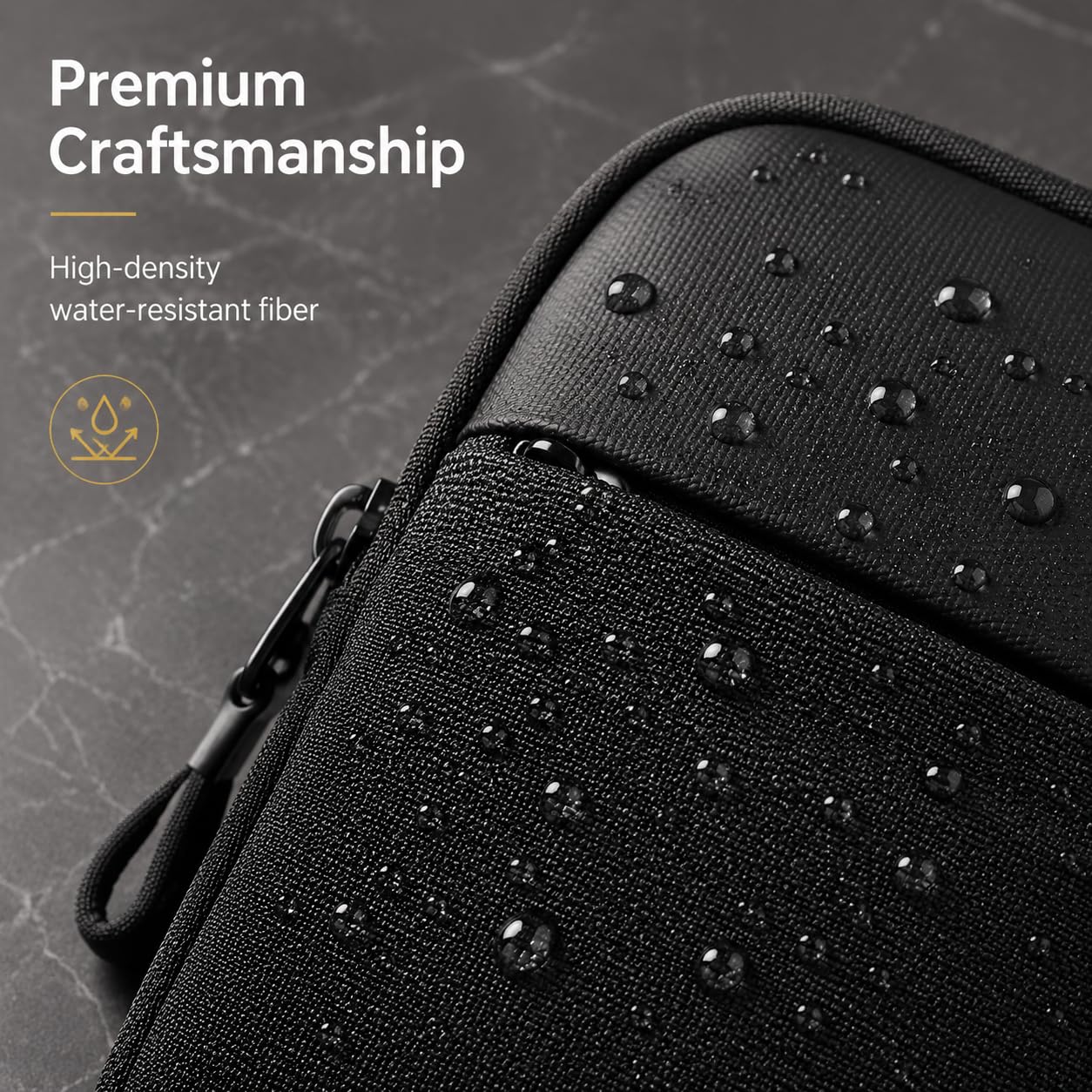 simptech back panel detail showing breathable padding for comfort during activity