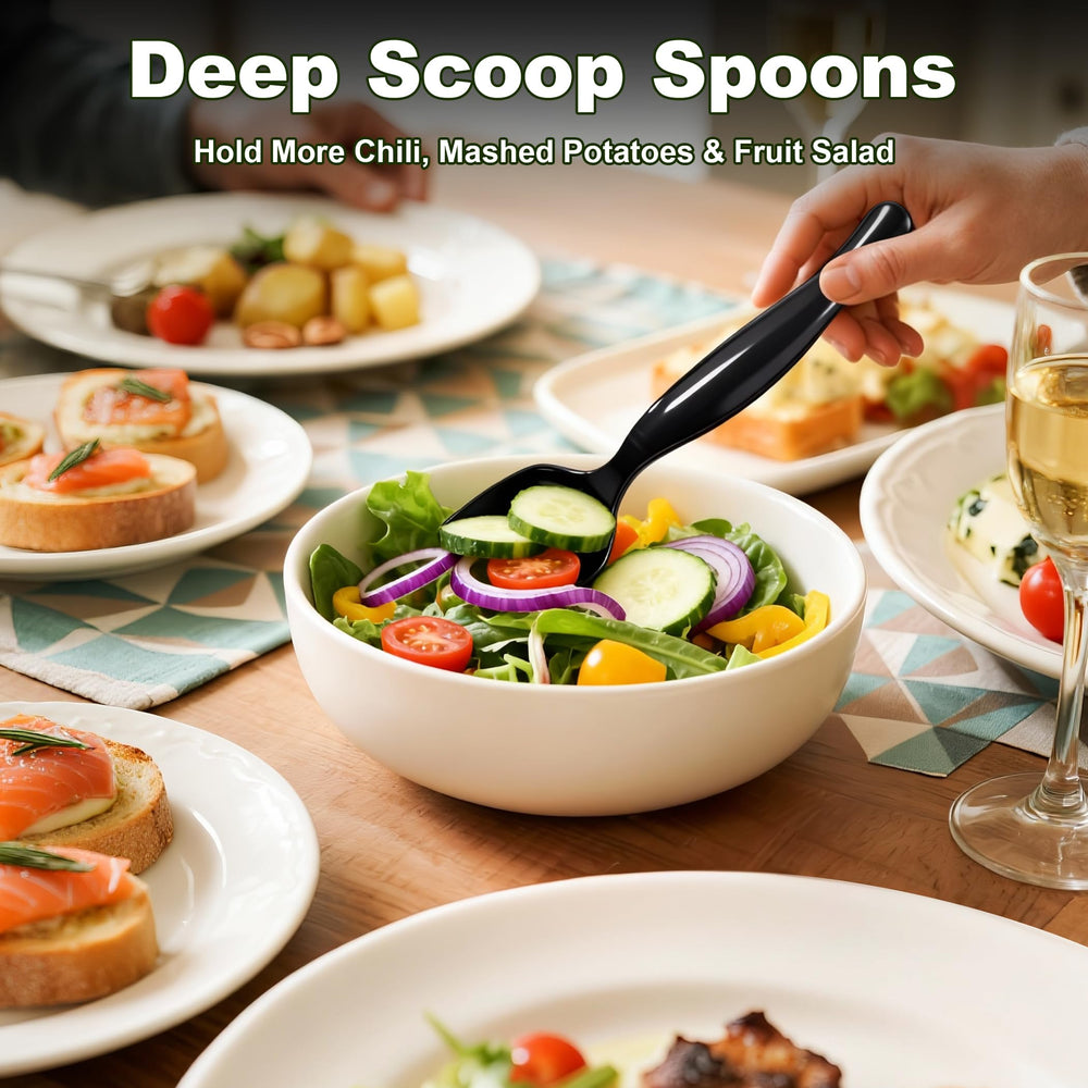 Sinoome utensils in buffet line for efficient serving at events