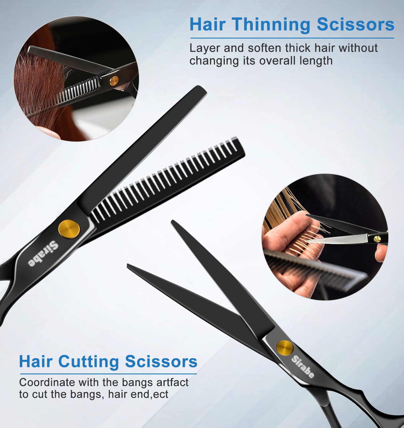 Sirabe comb and clips arrangement for precise sectioning and faster styling
