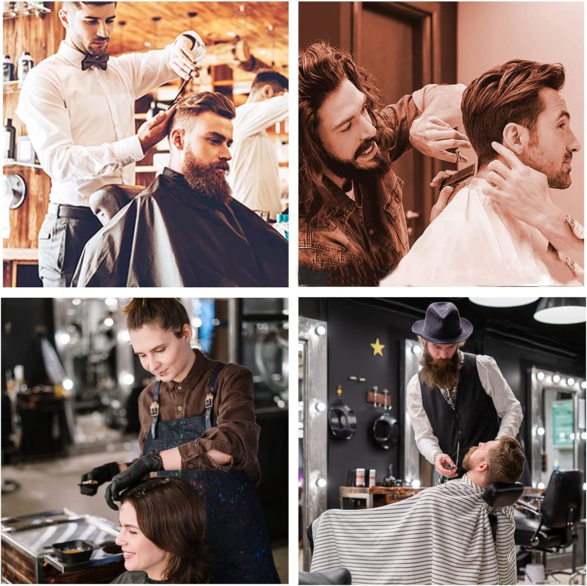 Sirabe scissors in use lifestyle shot demonstrating ergonomic comfort and salon results