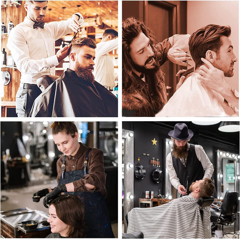 Sirabe scissors in use lifestyle shot demonstrating ergonomic comfort and salon results