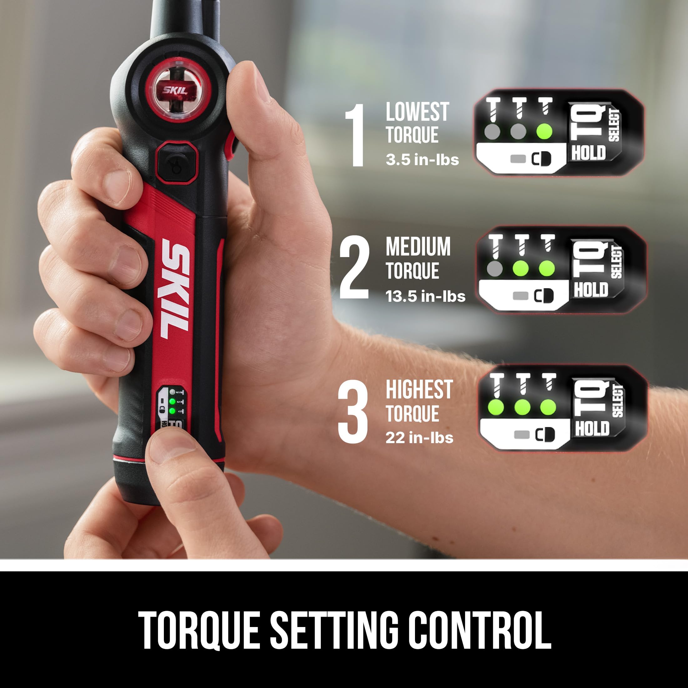 SKIL Twist 2.0 bit and USB-C connector detail highlighting included accessories and convenience