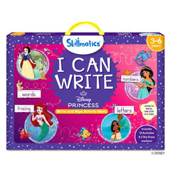 Skillmatics front packaging showing Disney Princess set and contents for easy gifting