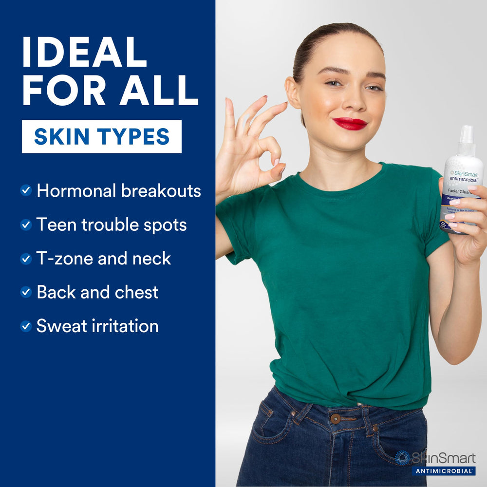 SkinSmart Antimicrobial in gym bag lifestyle image for post-workout convenience