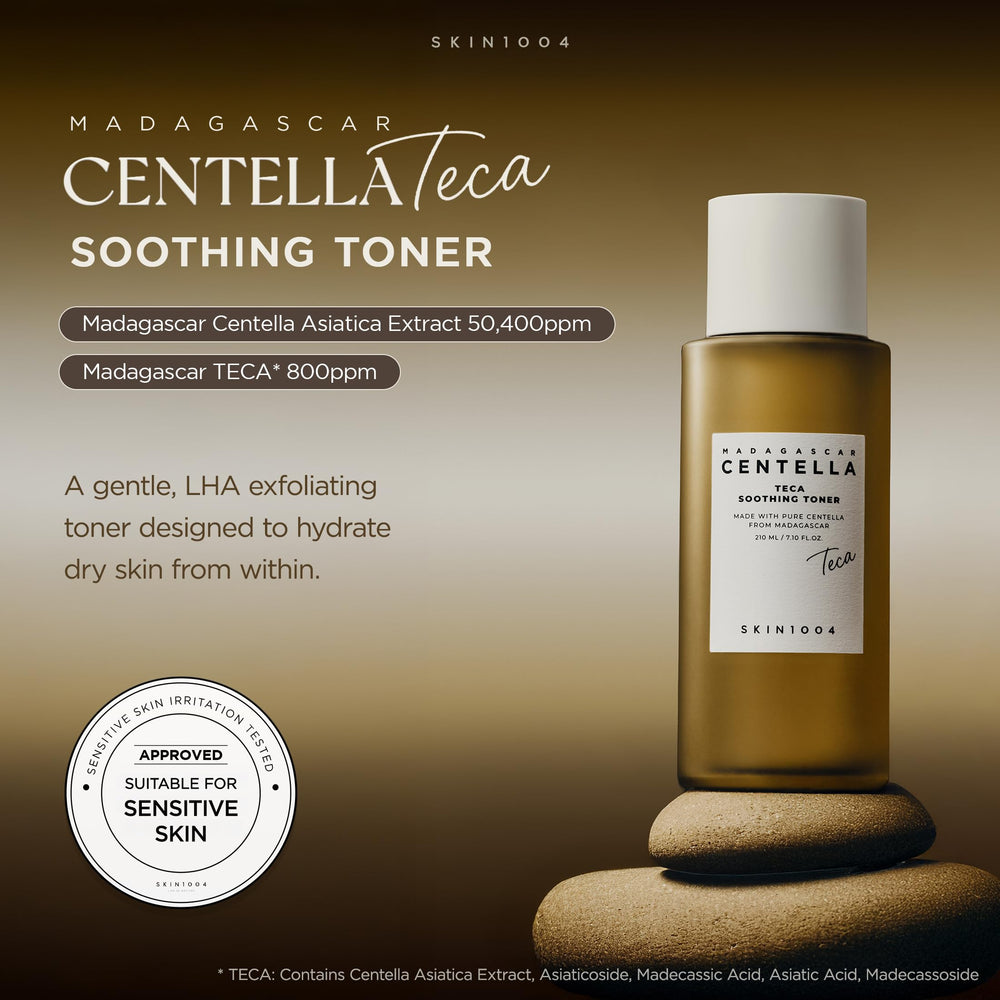 SKIN1004 ingredient depiction highlighting high TECA concentration