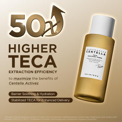 SKIN1004 pouring toner texture demonstrating fast absorption