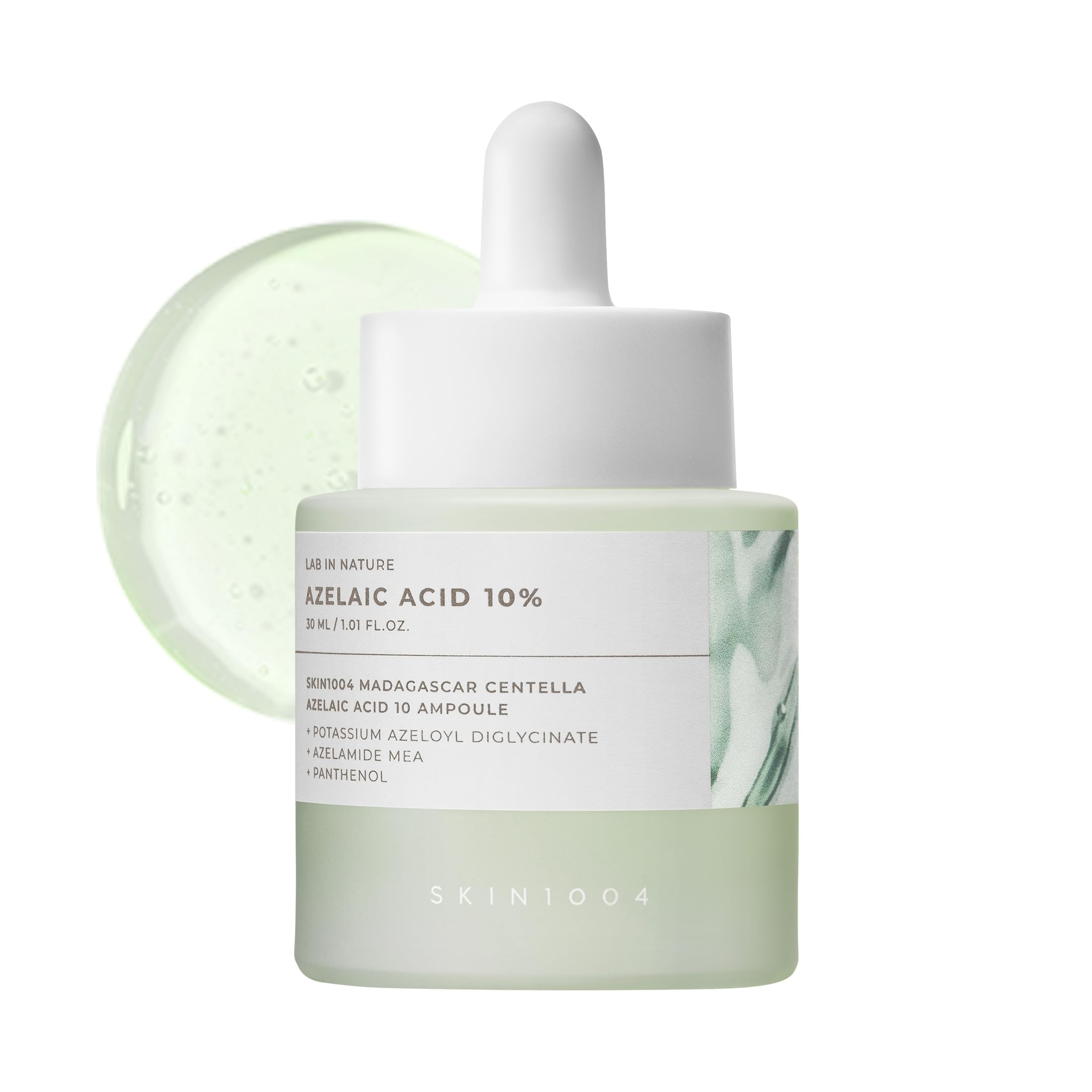 SKIN1004 ampoule front packaging showing clean clinical design and calming benefit