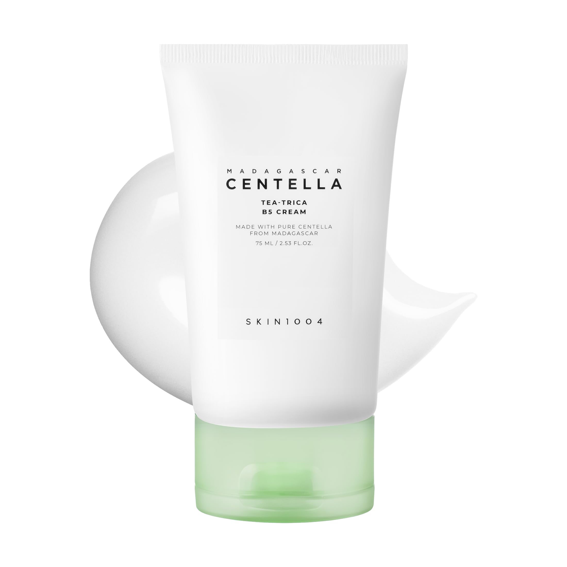 SKIN1004 front jar showing product packaging and soothing benefits