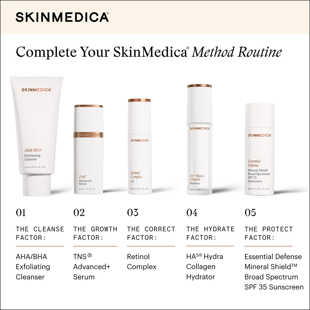 SkinMedica packaging emphasizing PhytoShield Complex and irritation support