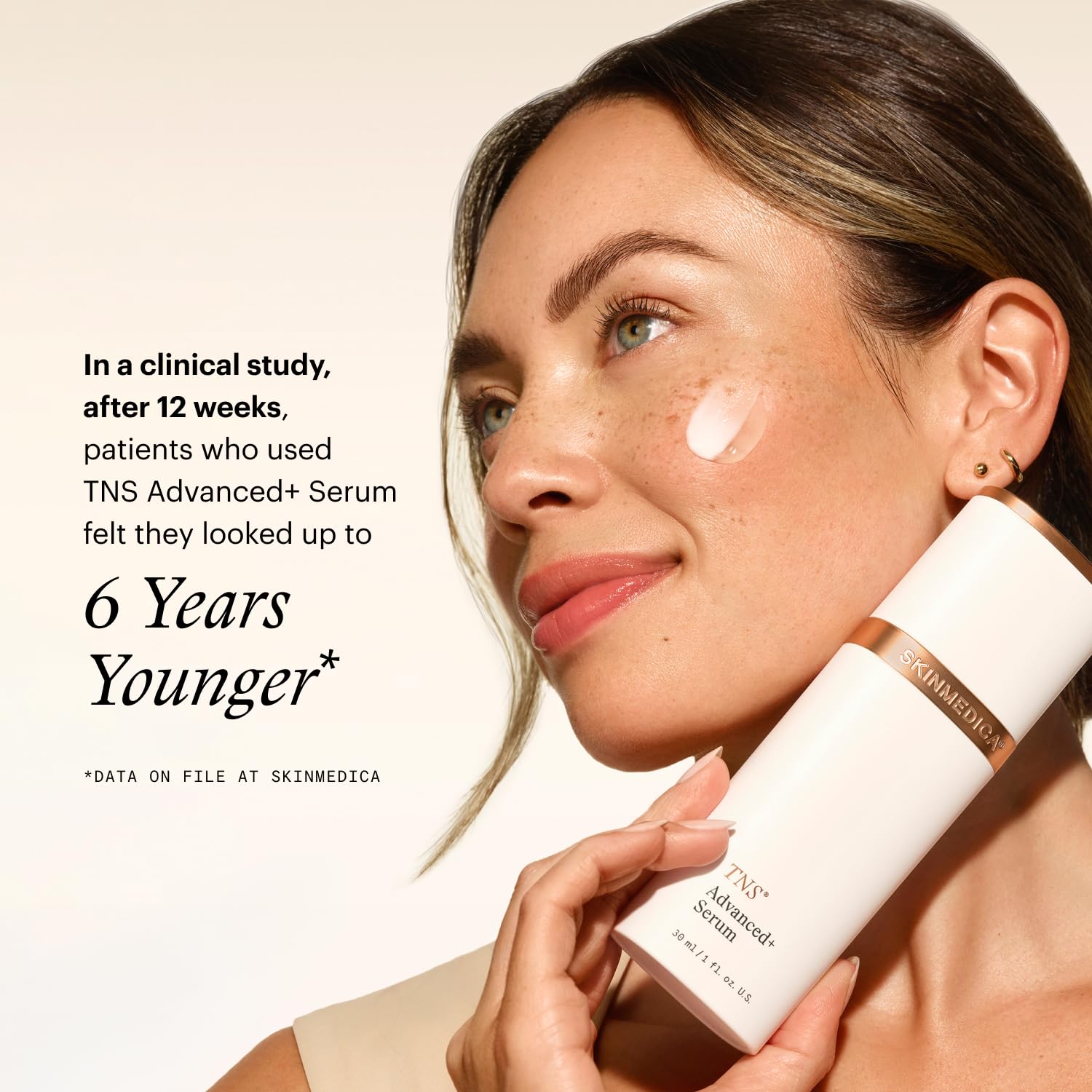 SkinMedica product label and ingredients panel, showing transparency and clinical formulation
