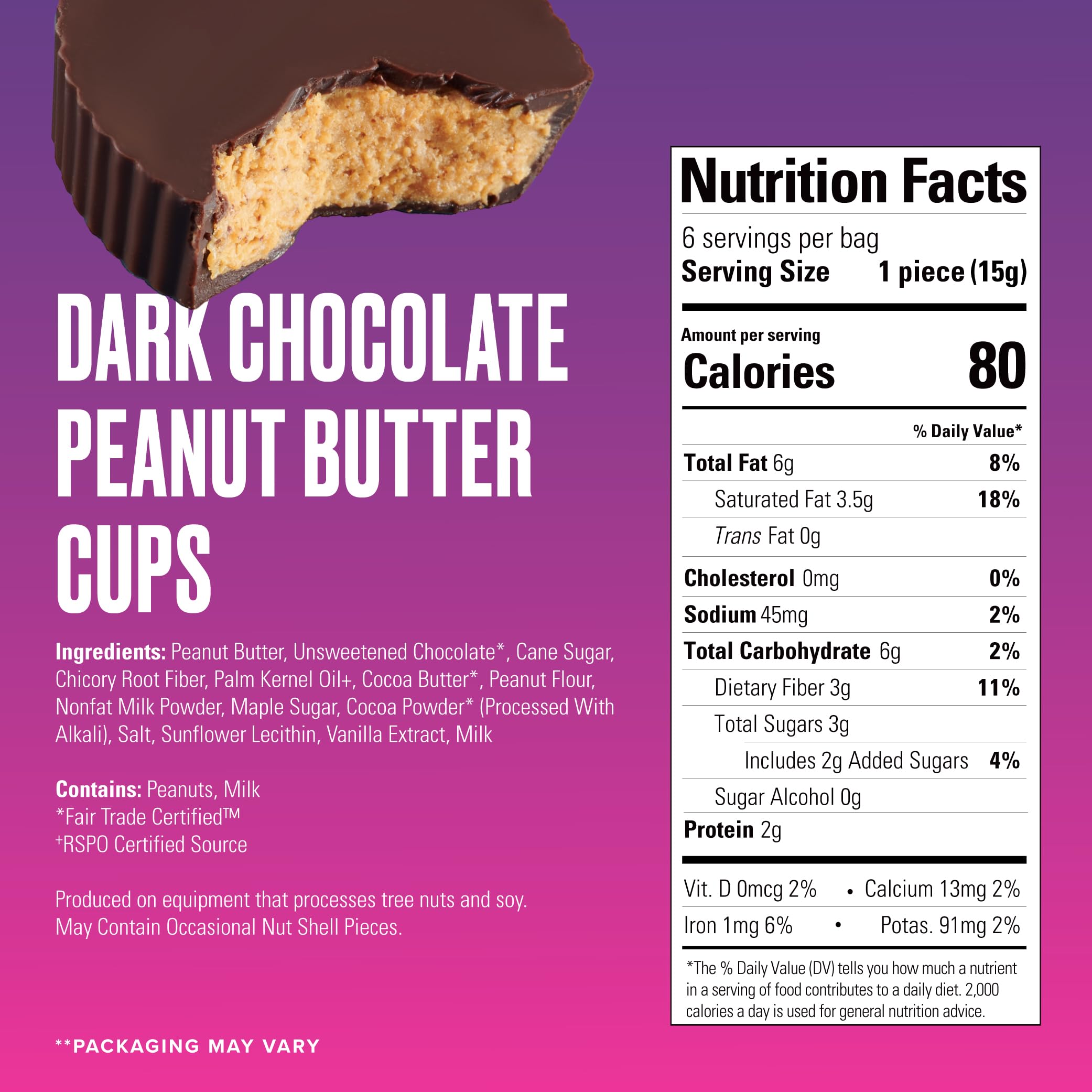 SKINNYDIPPED individually wrapped cup close-up illustrating easy on-the-go portioning