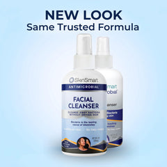 SkinSmart clear liquid texture visible to show non-greasy, non-chalky finish benefit