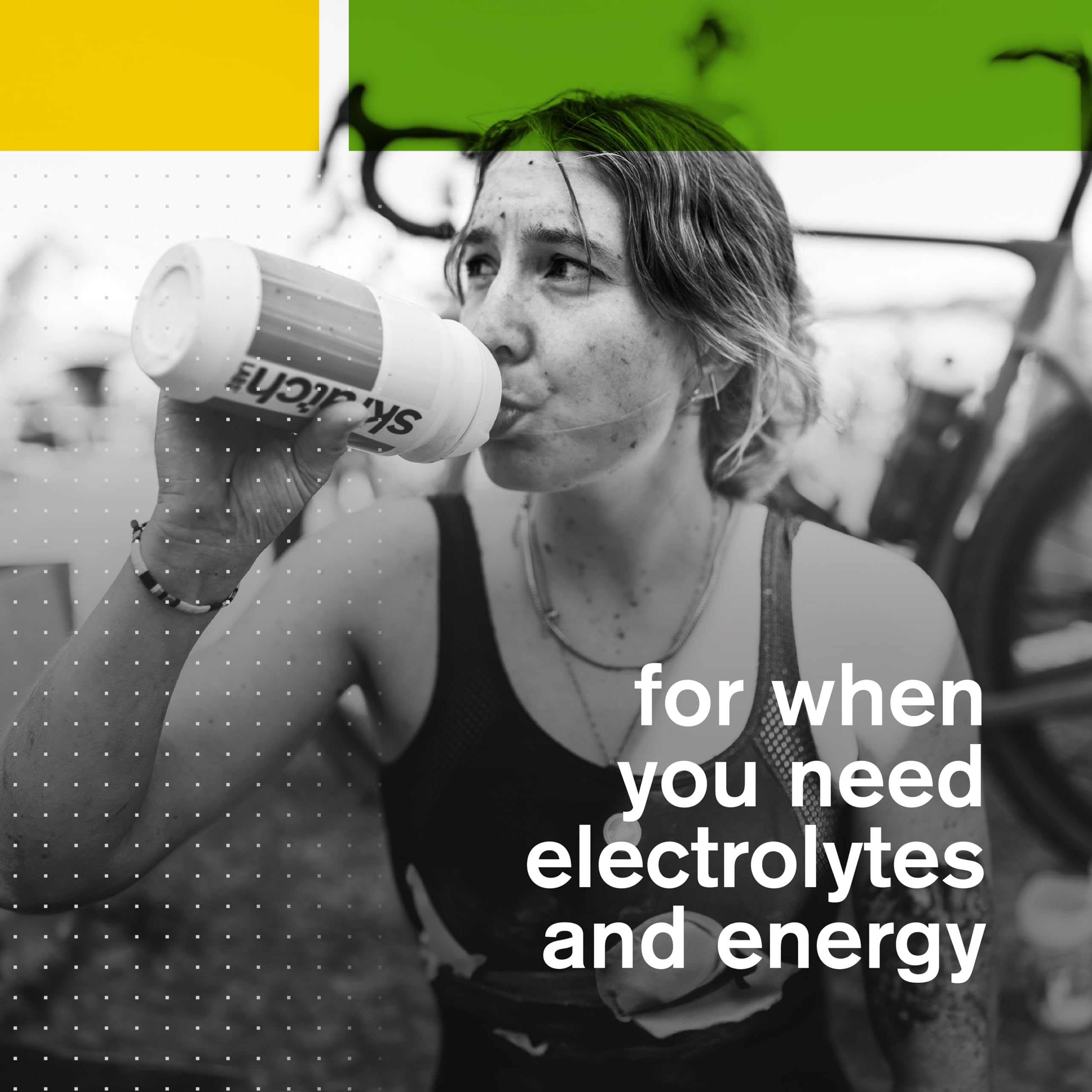 Skratch Labs packet on trail stop illustrating hydration during workouts