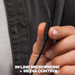 Skullcandy Icon 180 earpad closeup displaying soft cushions for longer comfort