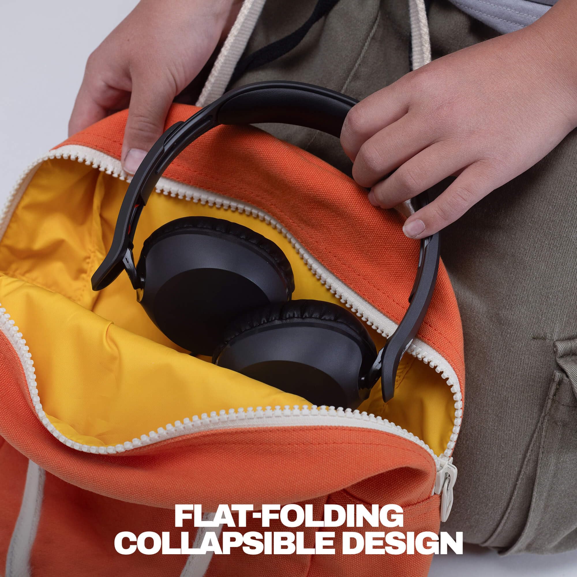 Skullcandy Icon 180 worn on commuter showing practical everyday use benefits