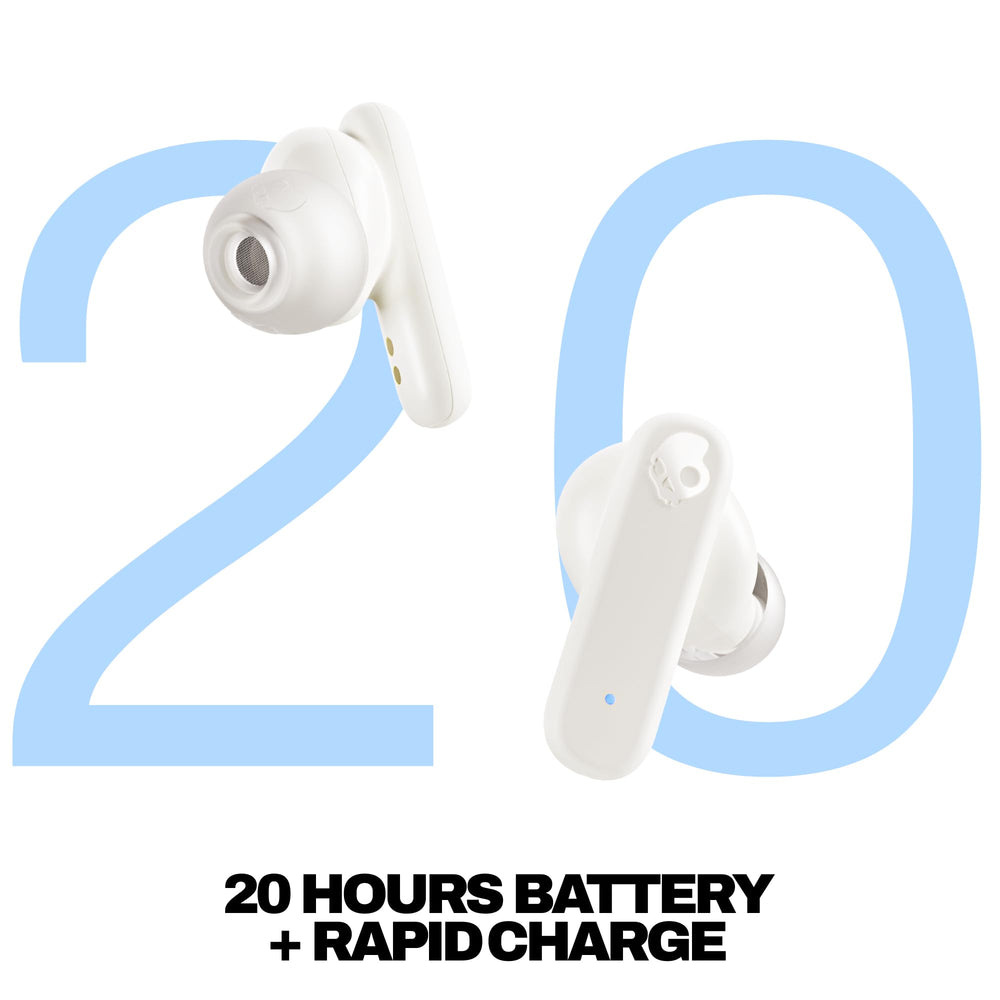 Skullcandy Smokin’ Buds worn by runner demonstrating sweat resistance benefit