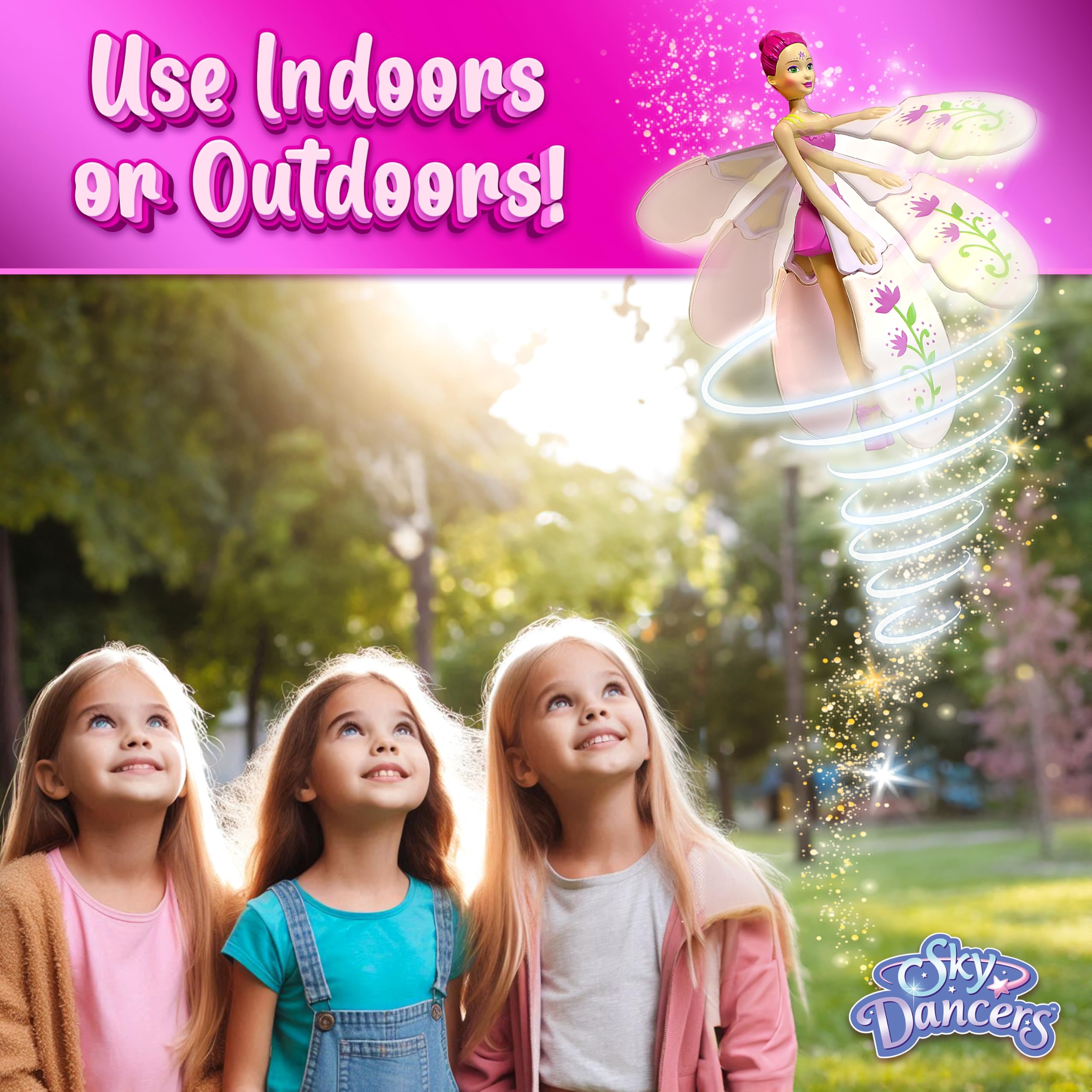 Sky Dancers displayed on gift table illustrating collectible appeal and presentable packaging