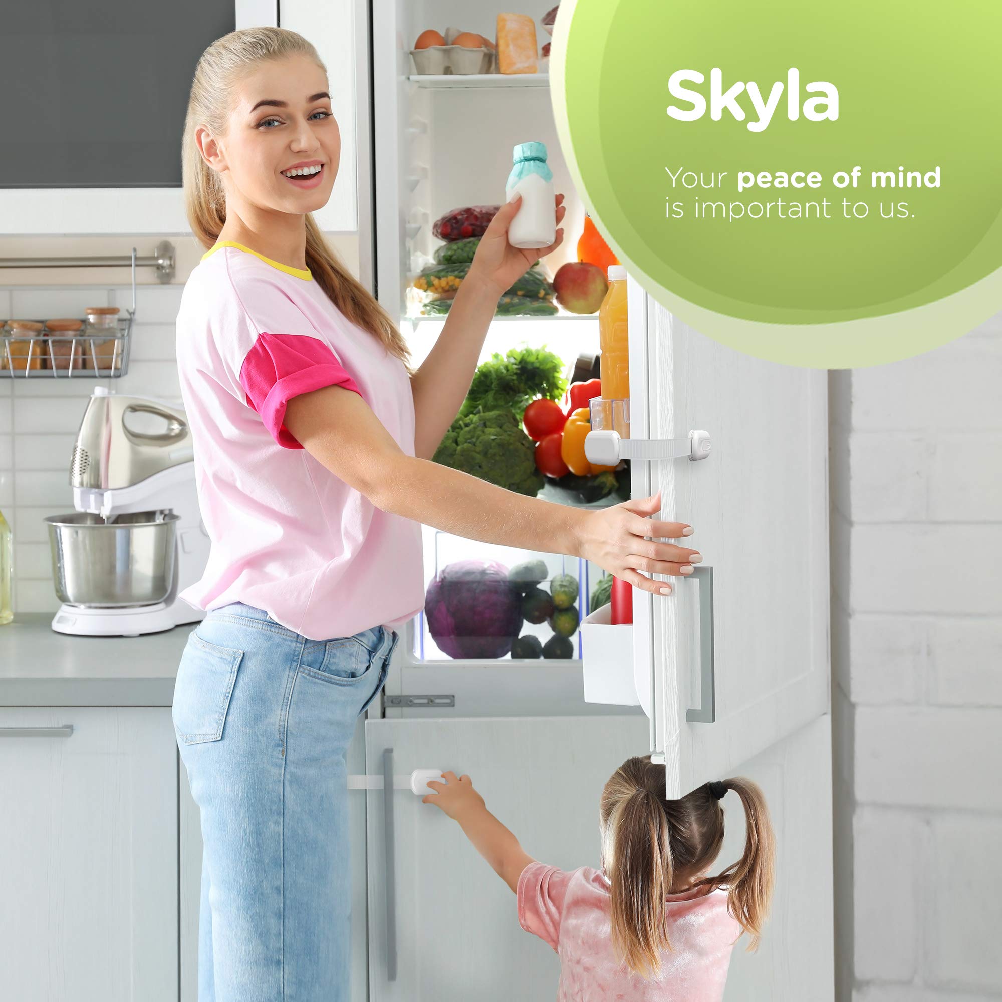 Skyla Homes close-up of latch detail highlighting durable mechanism and ease of use