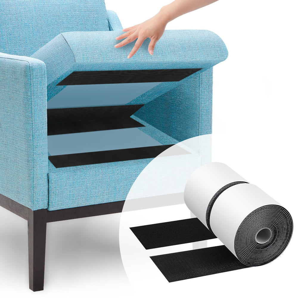 SKYNEO front packaging showing black hook and loop rolls, quick secure solution