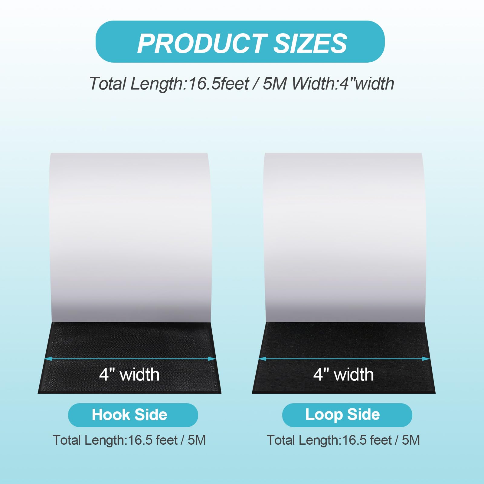 SKYNEO roll beside ruler showing length, easy to cut for custom projects