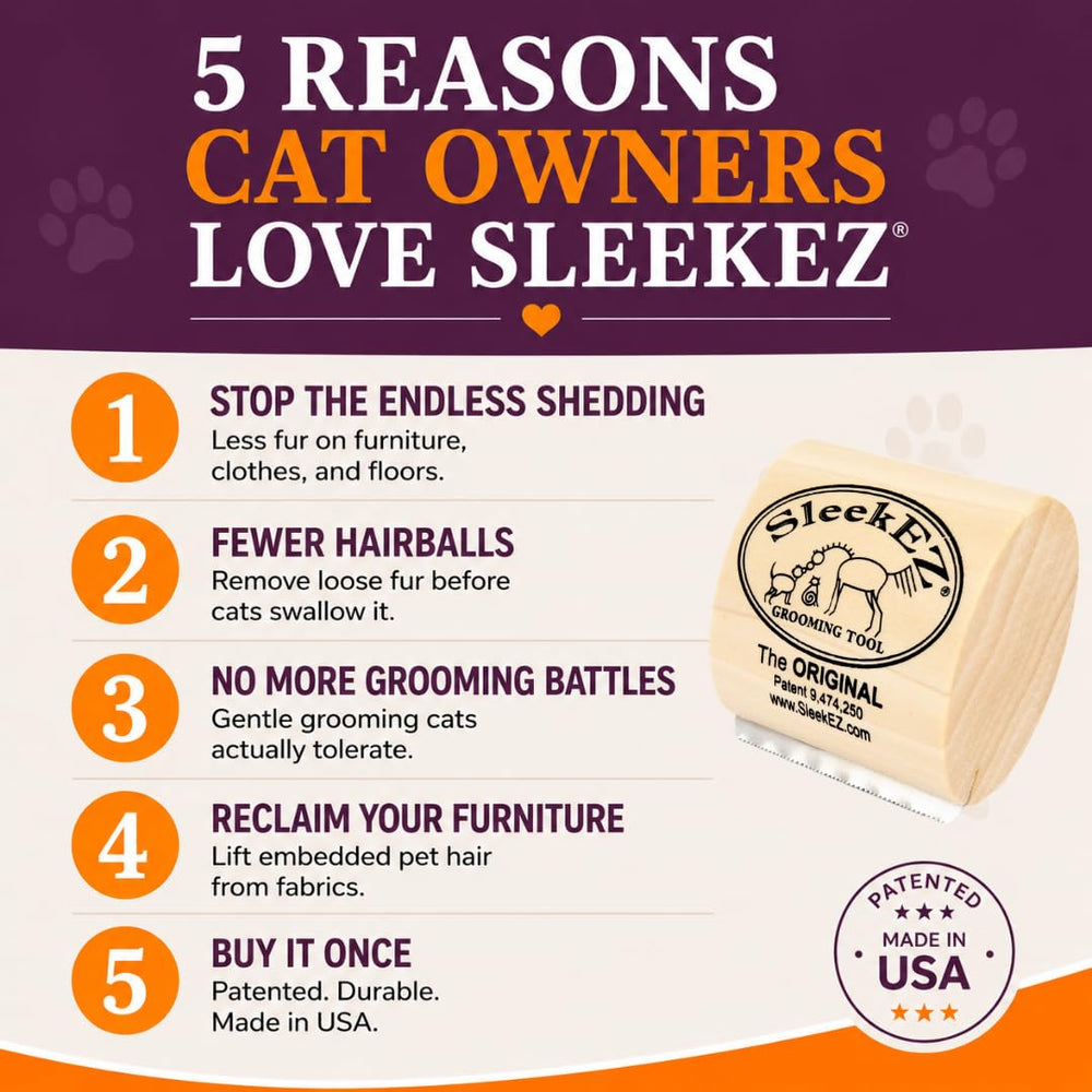 SleekEZ brush head close-up highlighting fine teeth advantage