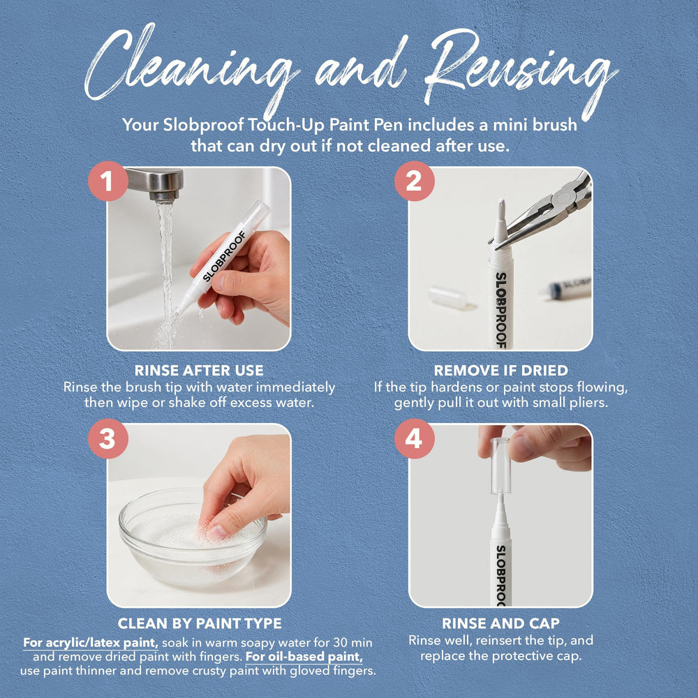 Slobproof airtight sealed cap storing paint long-term to reduce waste