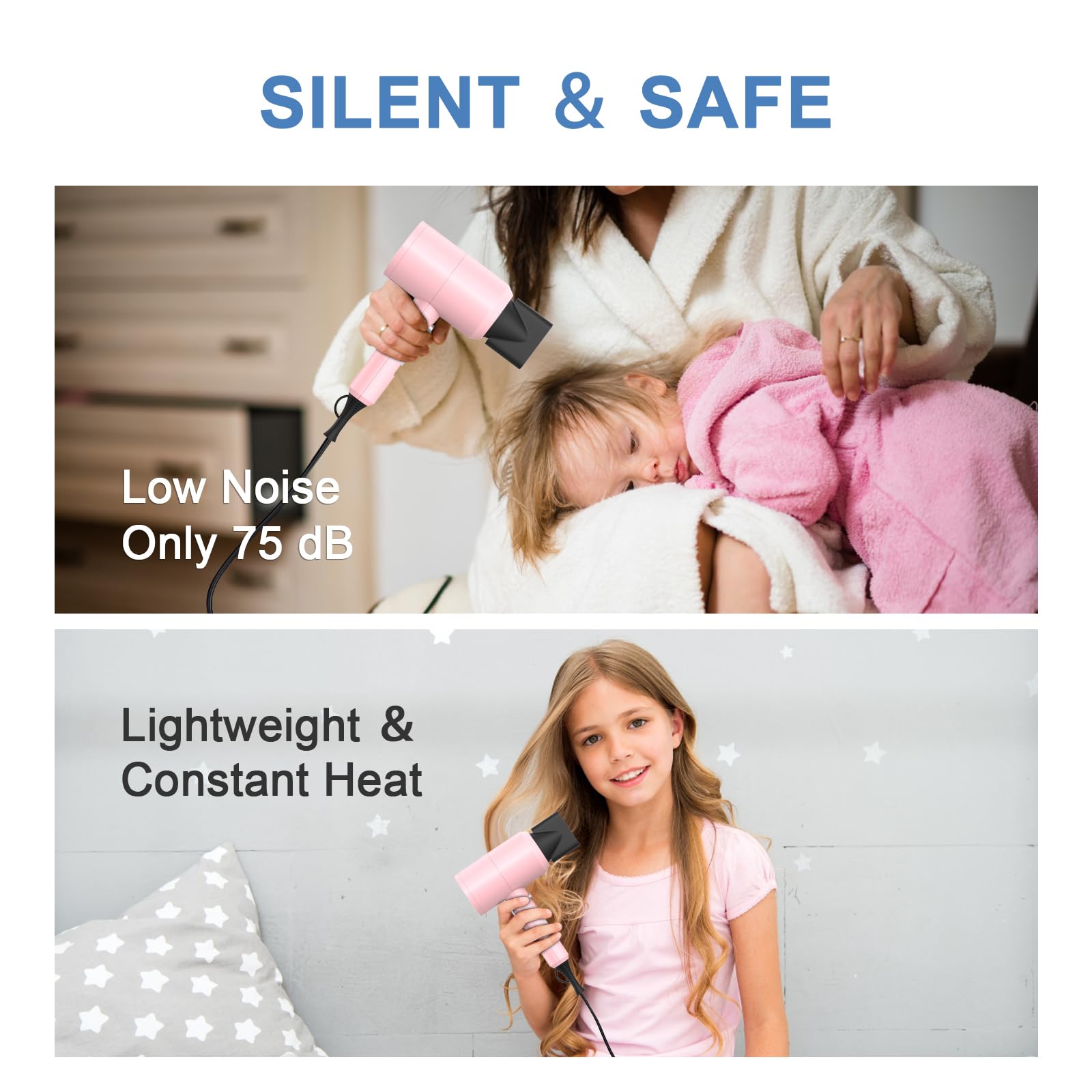 slopehill dryer in bathroom setting illustrating travel-ready compactness and convenience benefit