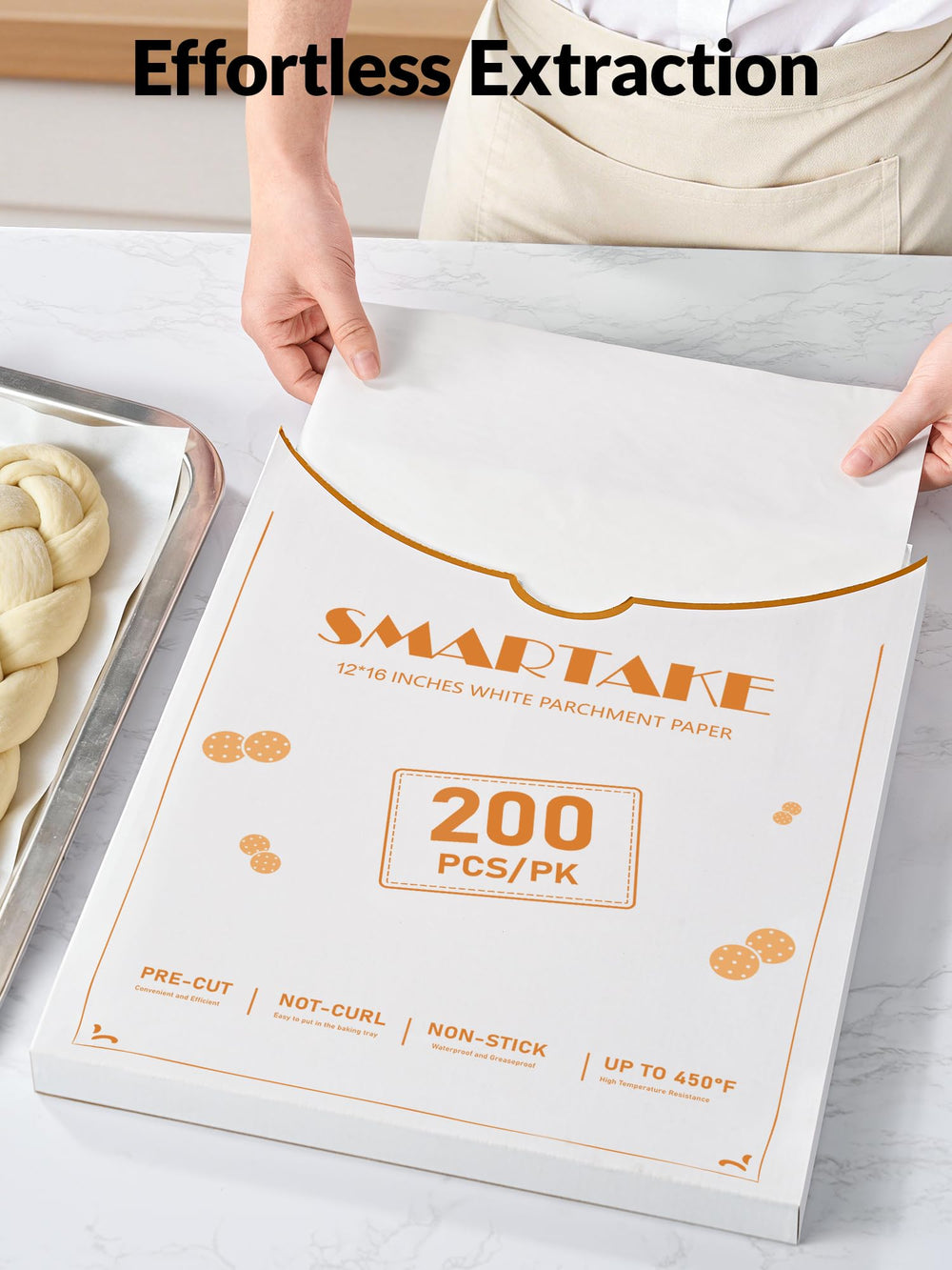 SMARTAKE rectangular storage box for tidy space-saving benefit