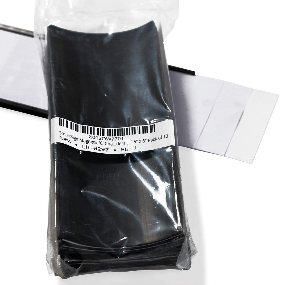 SmartSign demonstration of wiping holder clean to show easy maintenance and long life