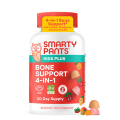 SmartyPants front packaging showing bottle and label to identify product benefits