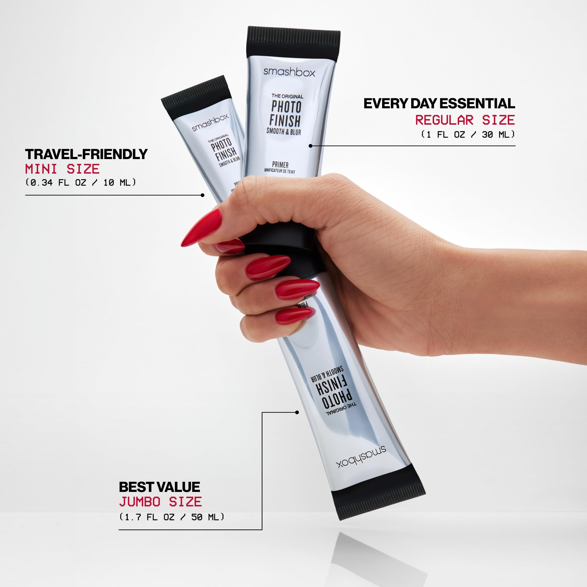Smashbox primer staged on vanity to suggest daily routine enhancement