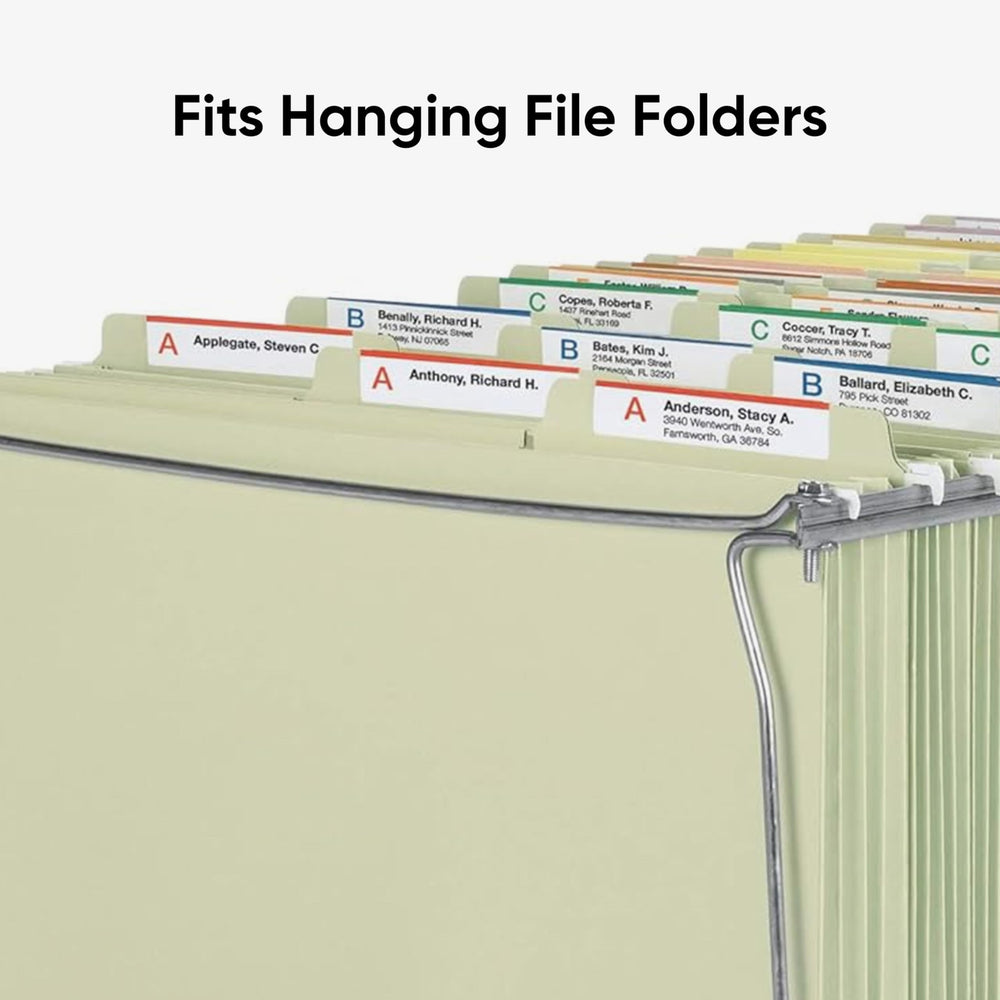 Smead frames paired with Smead hanging folders showing increased capacity for bulky files