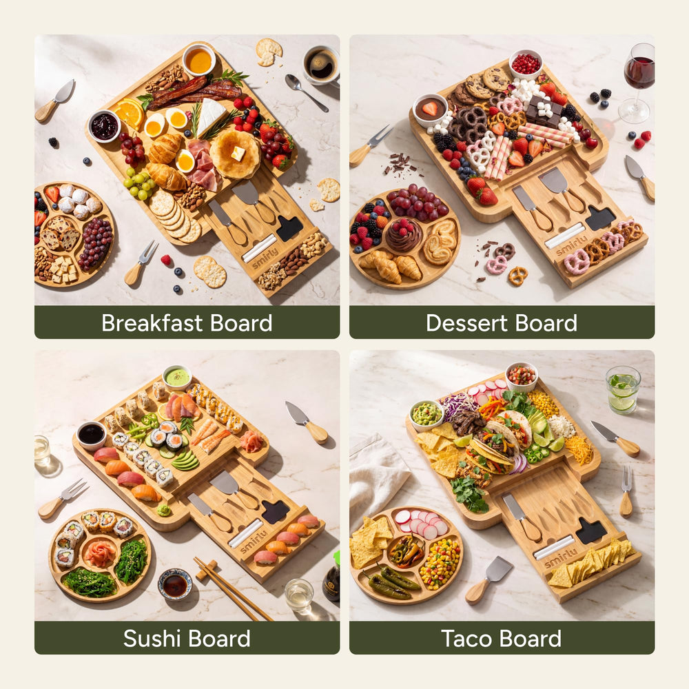 SMIRLY board grooves and texture closeup resists spills and odors