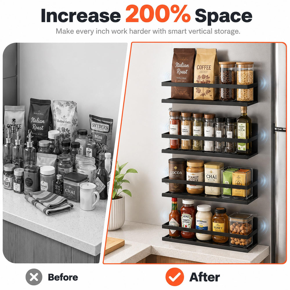 SMRCAD scale with spice jars demonstrating shelf depth and capacity