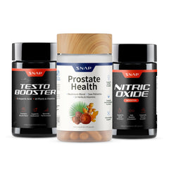 Snap Supplements front packaging showing the Big Boy Bundle for simple daily support