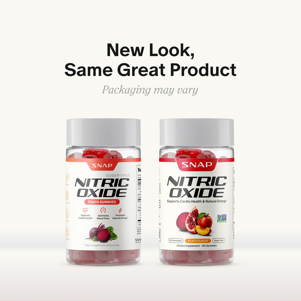 Snap Supplements bottle with fresh beets and pomegranate showing natural ingredients