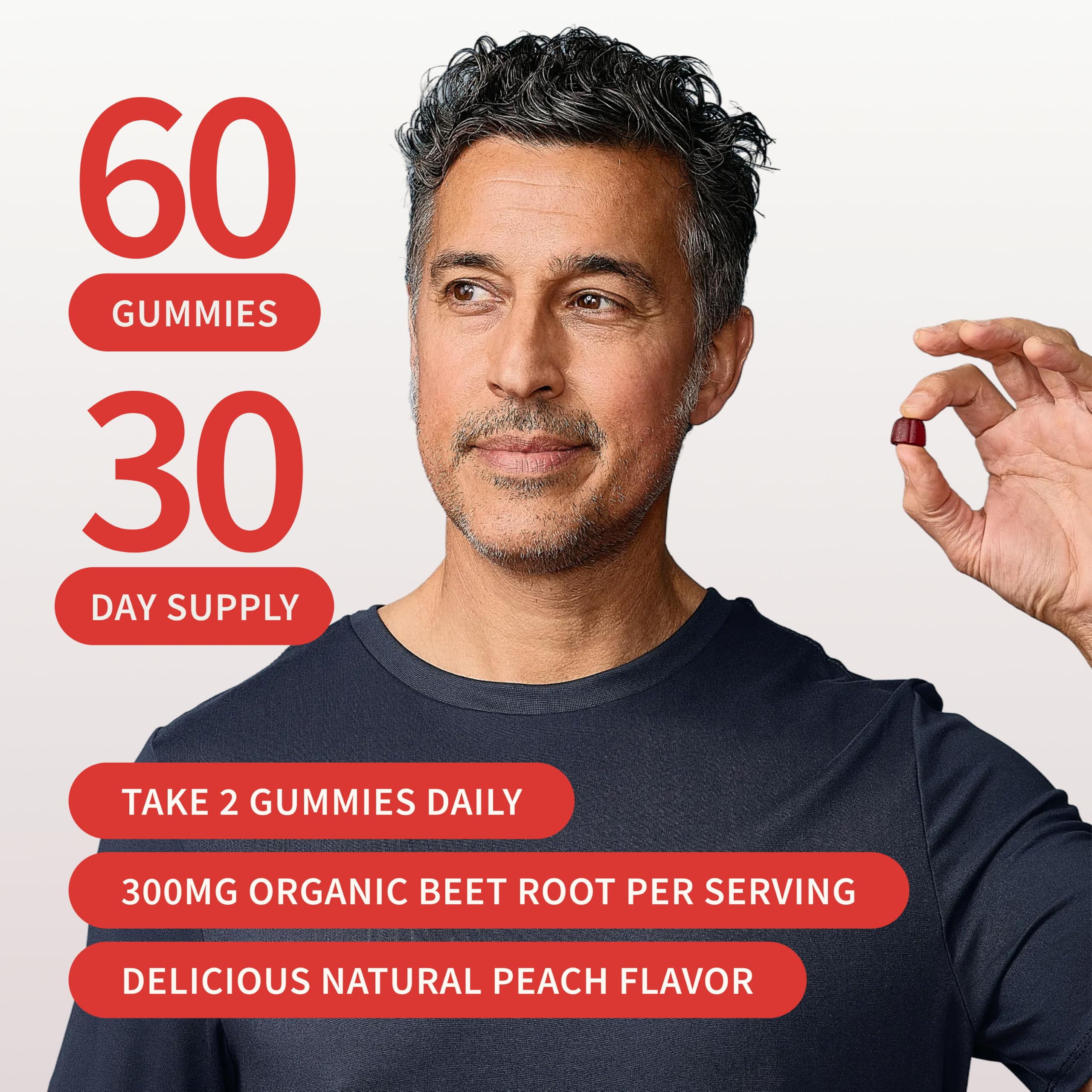 Snap Supplements gummies in hand showing actual scale and serving size