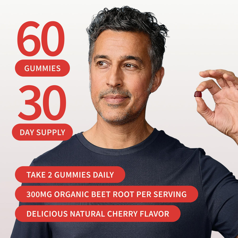 Two gummies on a spoon to show Snap Supplements serving size and convenience