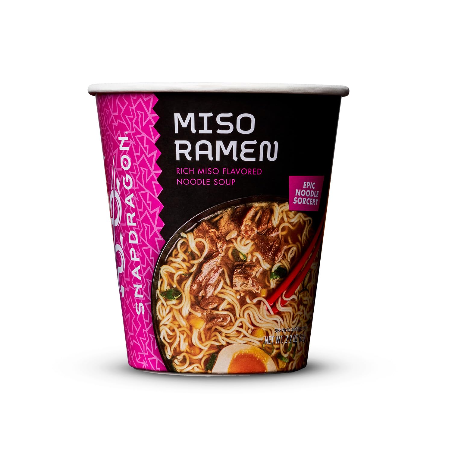 Snapdragon cup in hand showing scale and portability for on-the-go meals