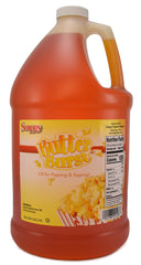 SNAPPY Butter Burst 1-gallon jug front label showcasing product and brand