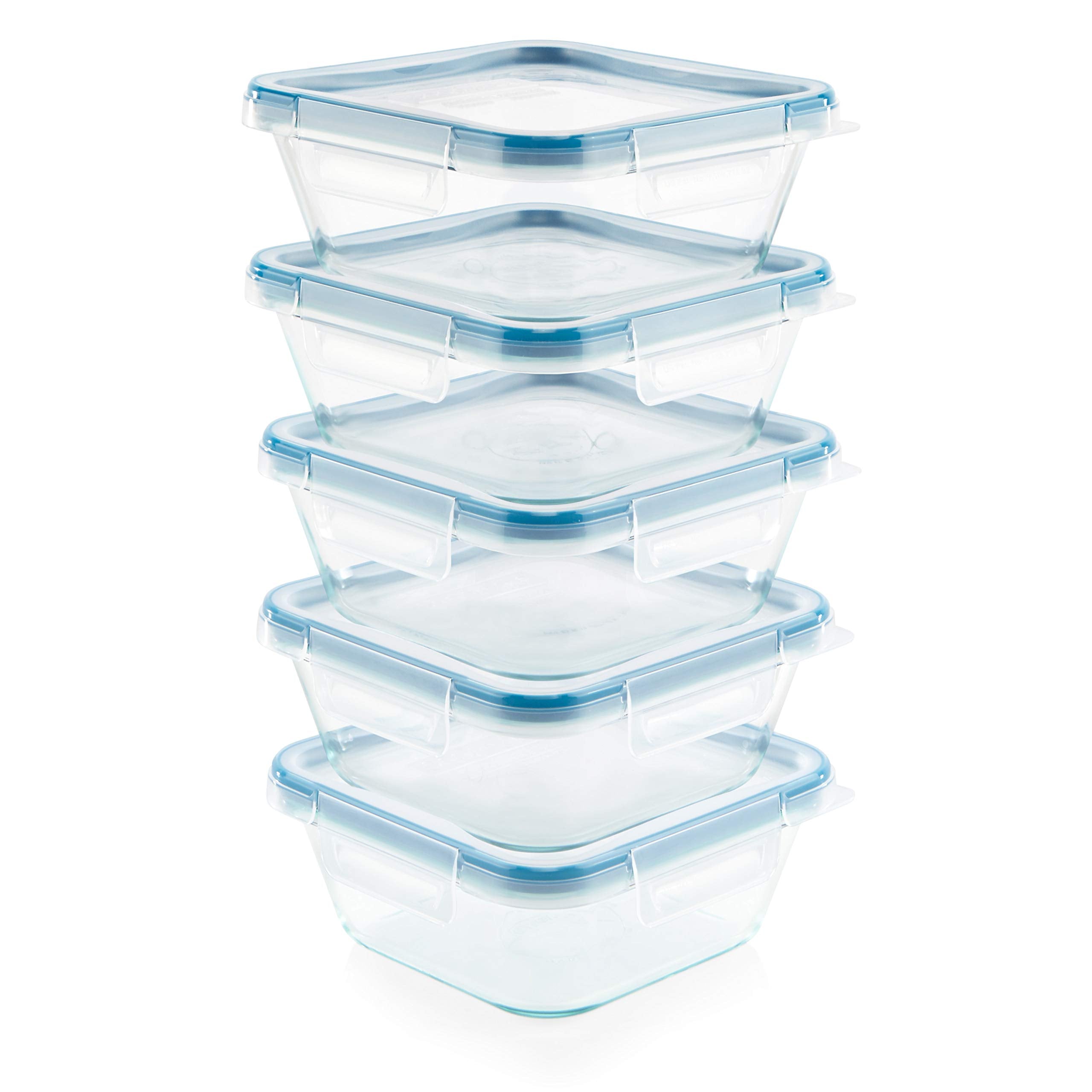 Snapware glass base detail illustrating durable oven-safe material