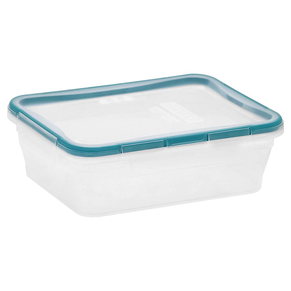 Snapware write-and-erase label on lid with clear identification benefit
