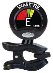 snark front view of SN5X clip-on tuner showing compact profile and clip benefit
