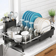SNTD front view expanded showing more drying capacity and neat organization